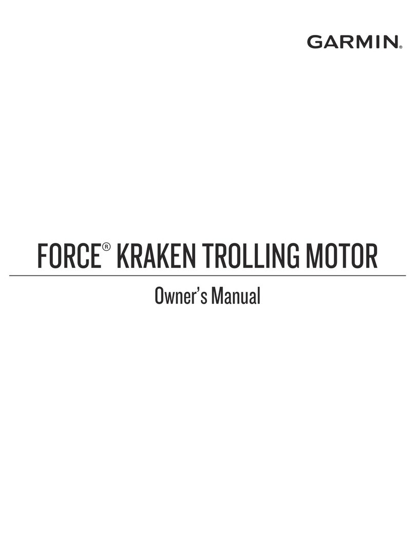 Garmin FORCE KRAKEN User manual
