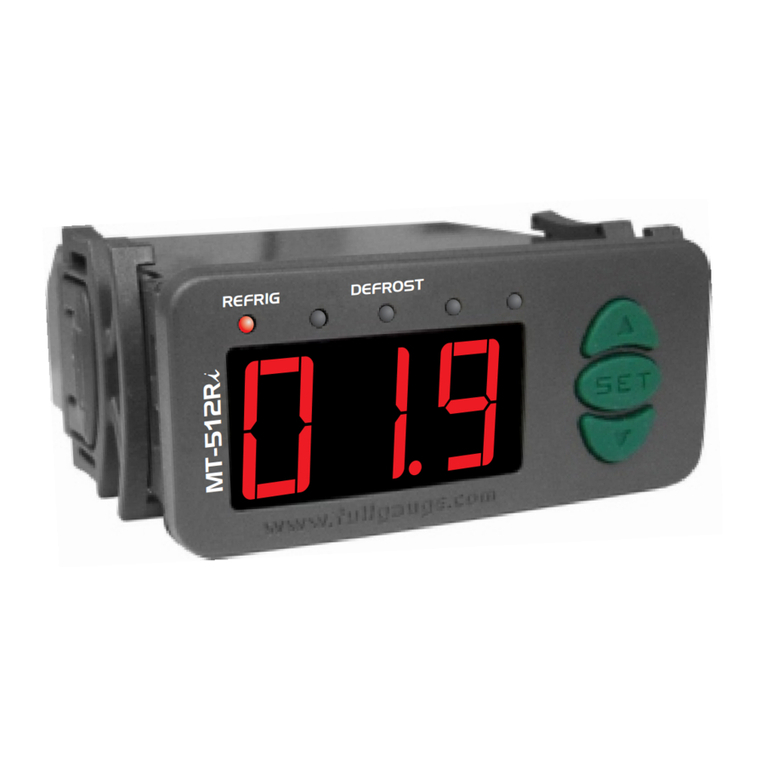 Full Gauge Controls MT-512Ri LOG User manual