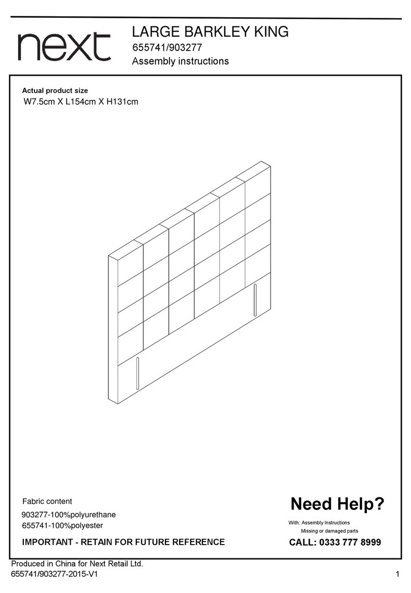 Next LARGE BARKLEY KING 655741 User manual Next LARGE BARKLEY KING 655741 User manual