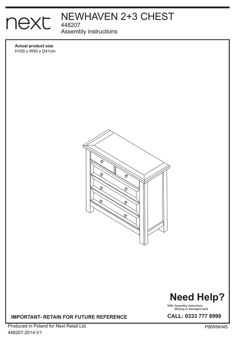 Next NEWHAVEN 448207 User manual Next NEWHAVEN 448207 User manual