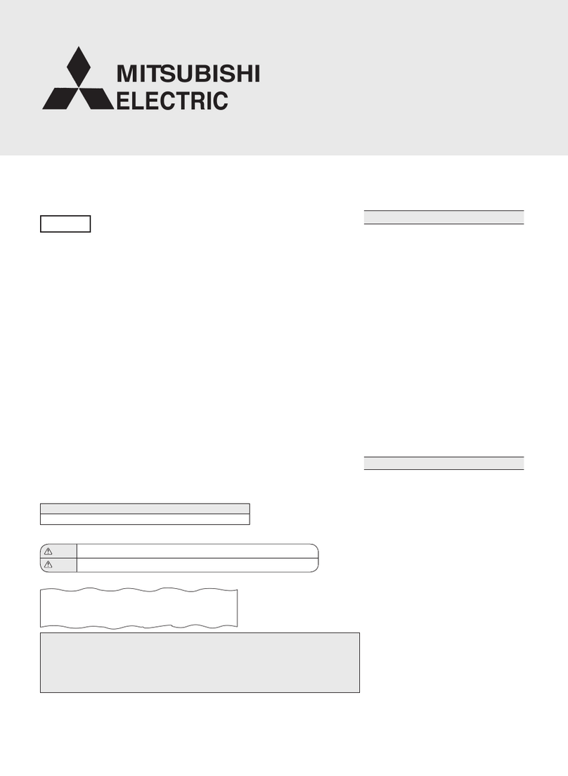 Mitsubishi Electric MSZ-YE09VA-H1 Instruction Manual Mitsubishi Electric MSZ-YE09VA-H1 Instruction Manual