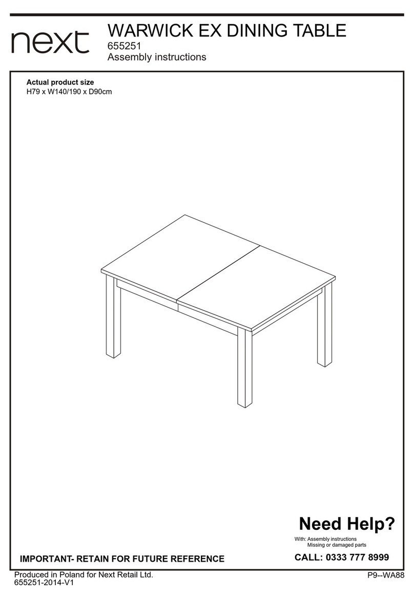 Next WARWICK EX 655251 User manual