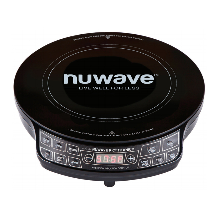 NuWave PIC TITANIUM User manual