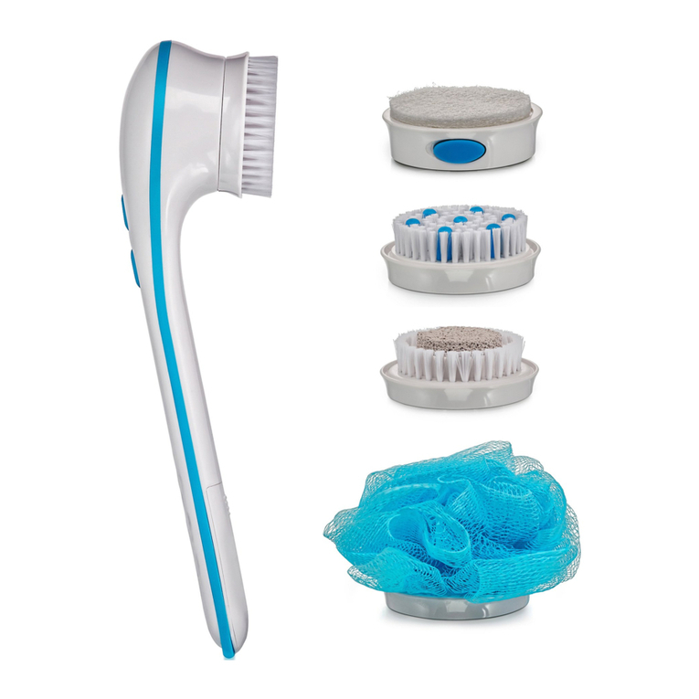 Spin Spa Spinning Spa Brush quick start guide