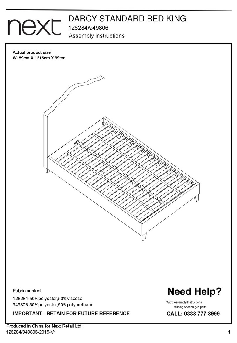 Next DARCY 126284 Assembly instructions