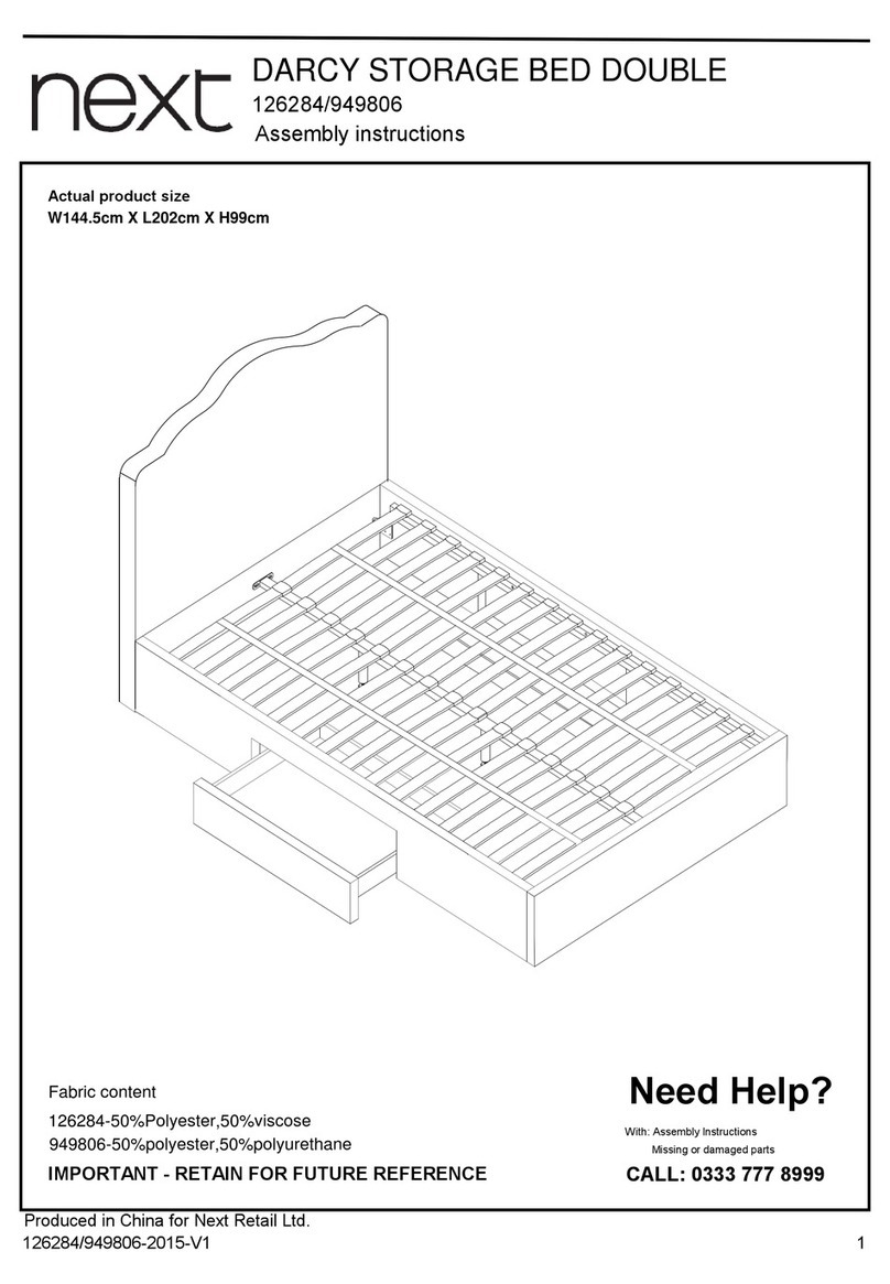 Next DARCY 126284 User manual Next DARCY 126284 User manual