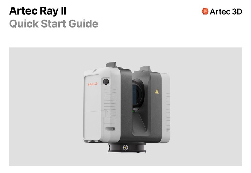 Artec 3D Artec Ray II quick start guide