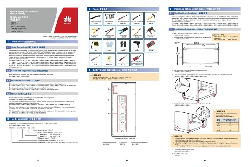 Huawei PDU8000 Series User manual Huawei PDU8000 Series User manual