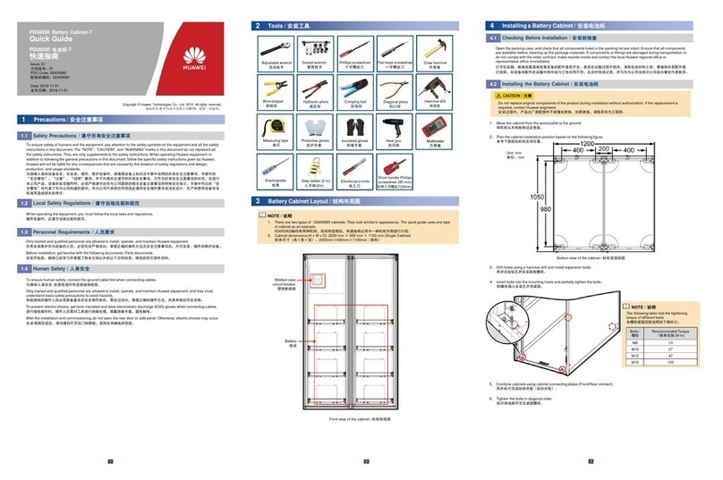 Huawei PDU8000 Series quick guide