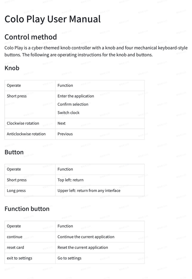 Cololight Colo Play user manual