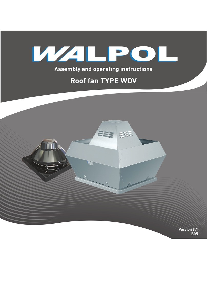 WALPOL WDV-A 355 EC Assembly and operating instructions