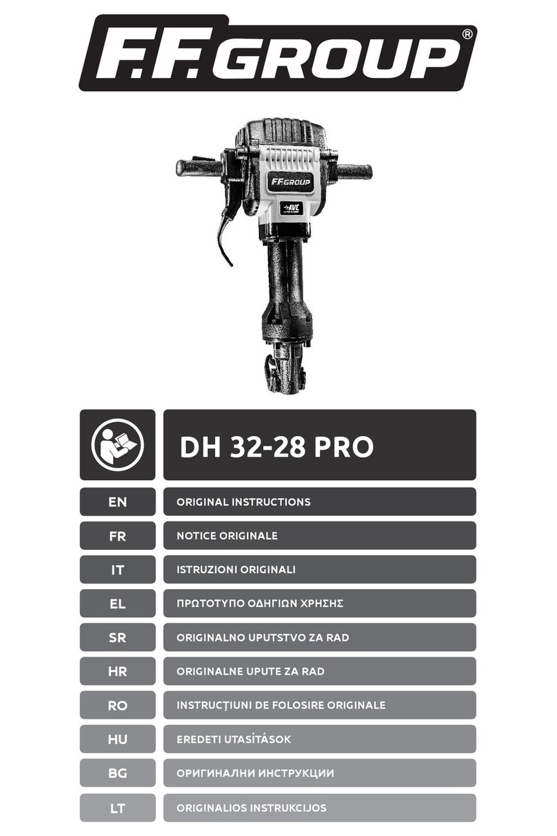 F.F. Group DH 32-28 PRO Original instructions