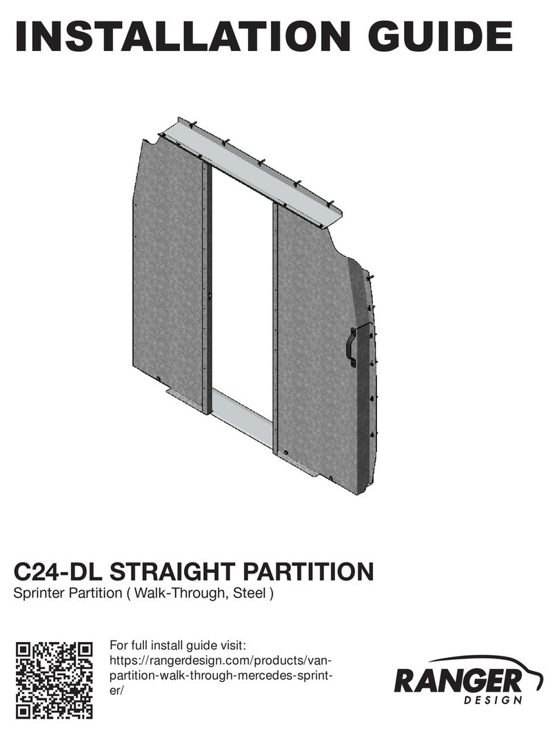Ranger design C24-DL installation guide