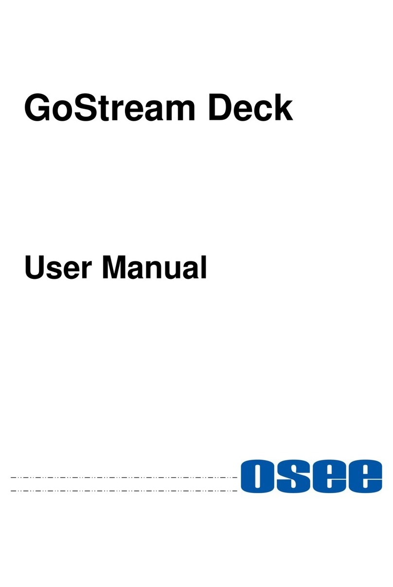 OSEE GoStream Deck user manual