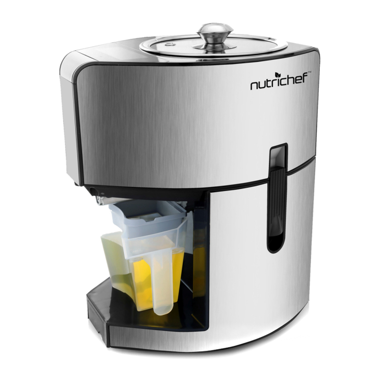 NutriChief PKOPR15 User manual