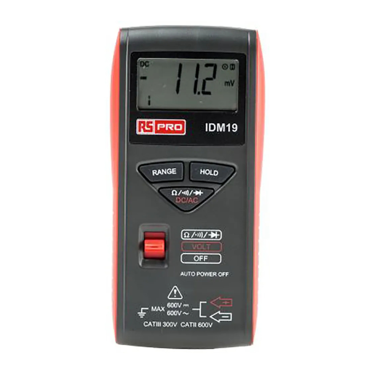 Isotech IDM19 user manual