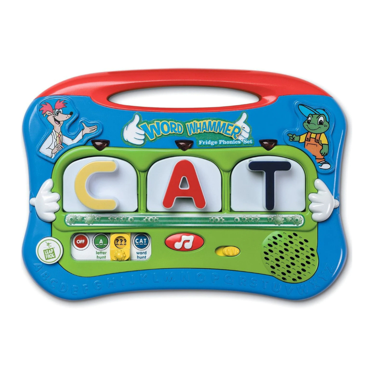LeapFrog Word Whammer User manual