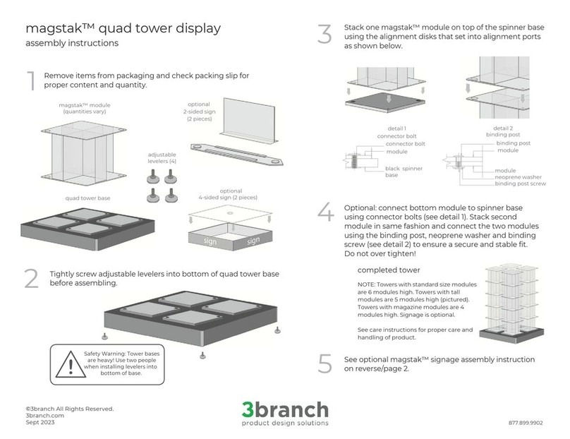 3branch magstak User manual