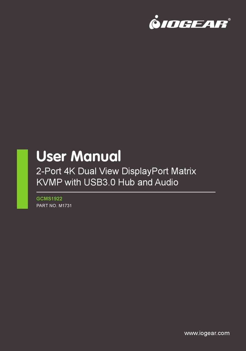 IOGear GCMS1922 User manual