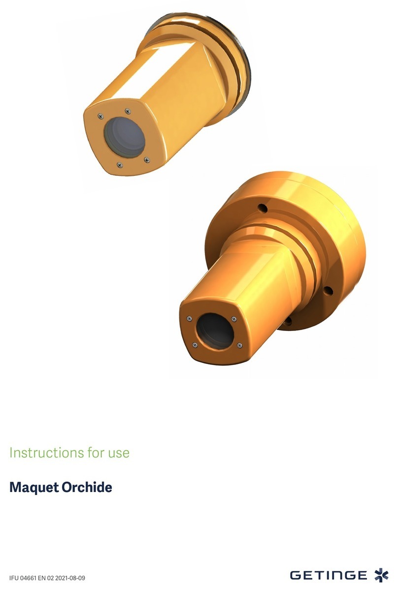 Getinge Maquet Orchide User manual