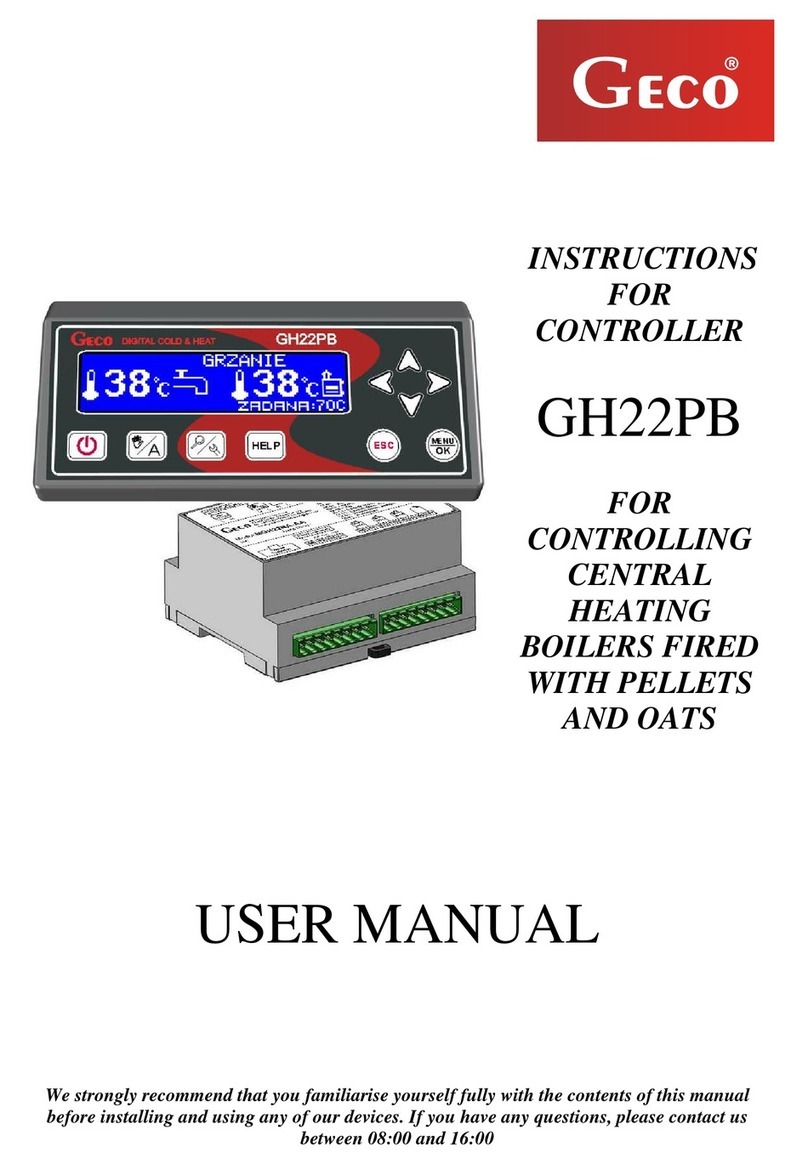 Geco GH22PB User manual