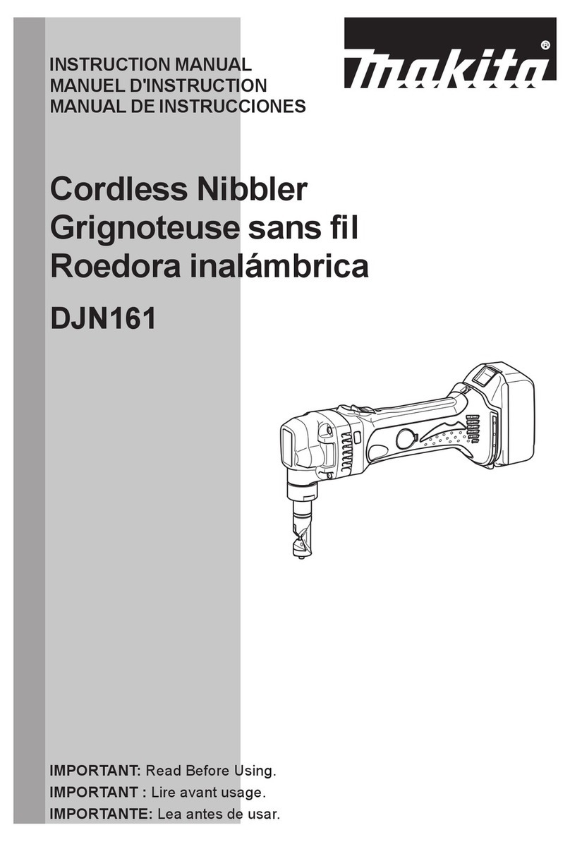 Makita DJN161 instruction manual