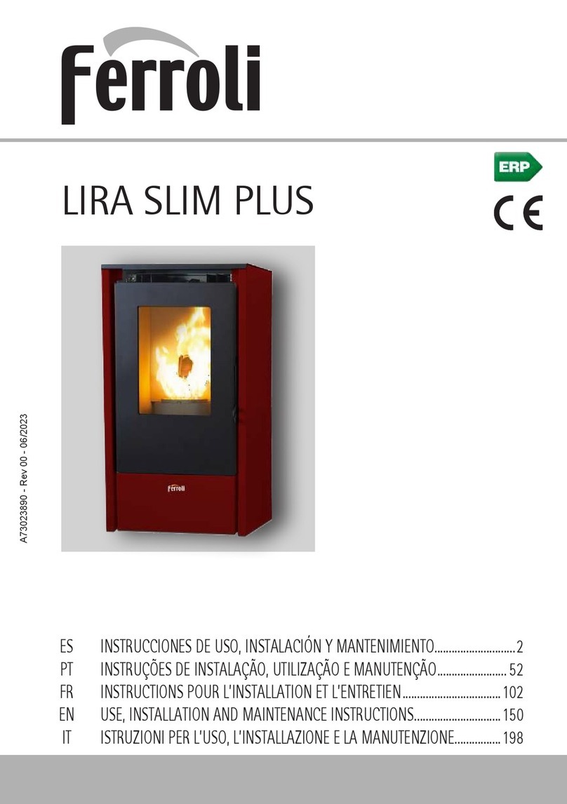 Ferroli LIRA SLIM PLUS Use, installation and maintenance instructions Ferroli LIRA SLIM PLUS Use, installation and maintenance instructions