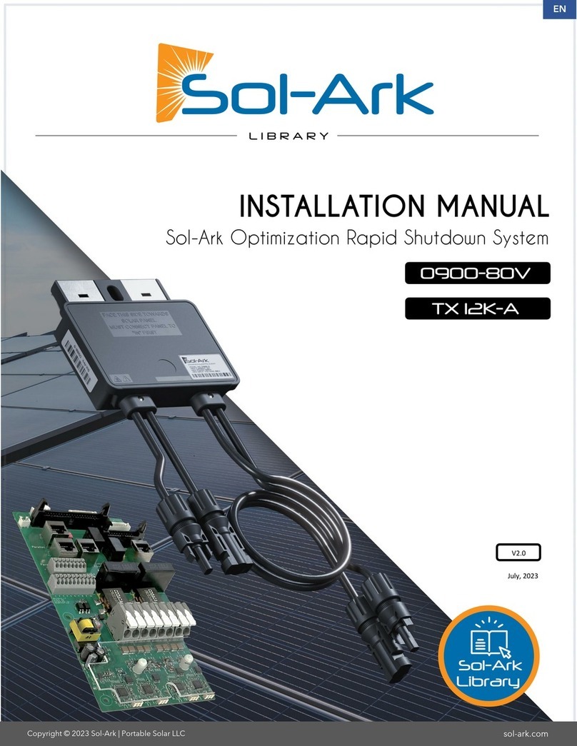 Solark O900-80V installation manual