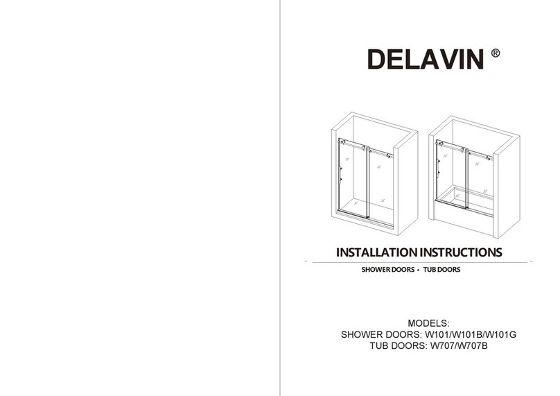 DELAVIN W101 installation instructions