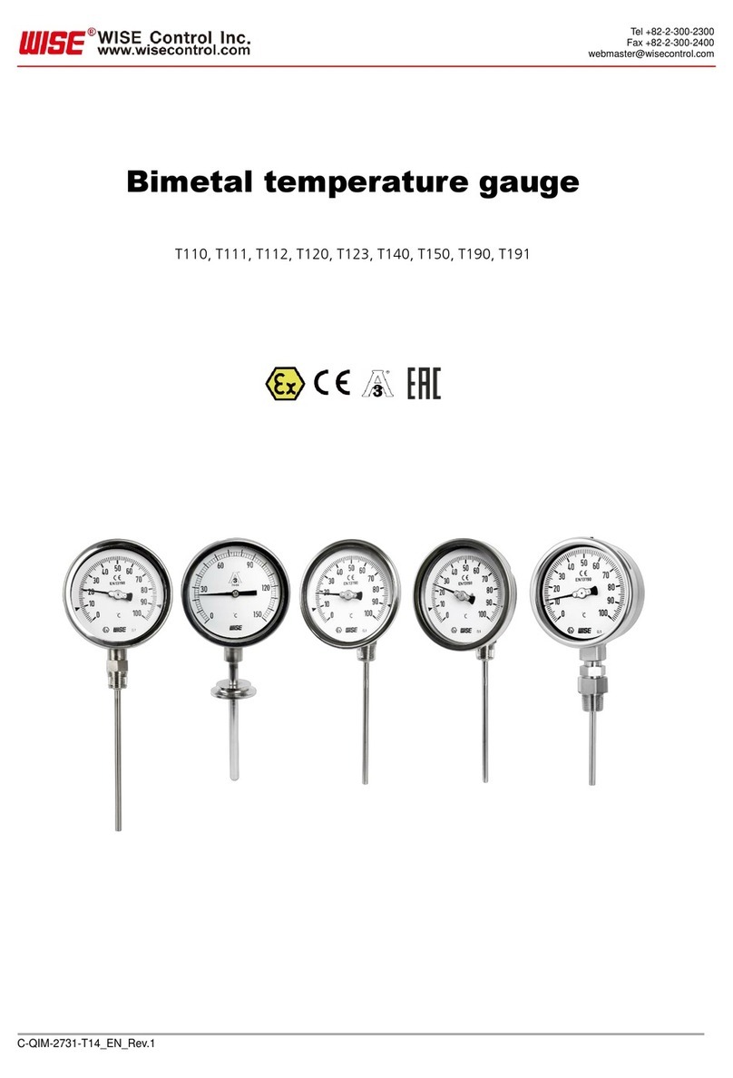 Wise T110 instruction manual