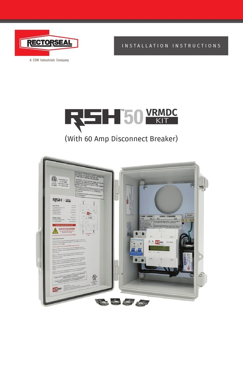 CSW RectorSeal RSH 50 installation instructions