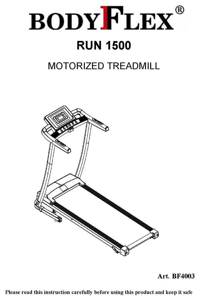 BODYFLEX RUN1500 User manual