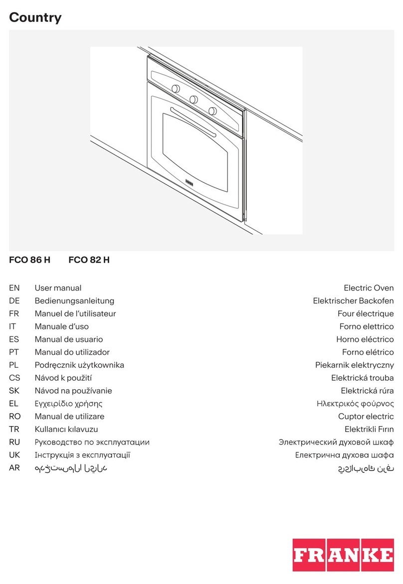Franke Country FCO 86 H User manual
