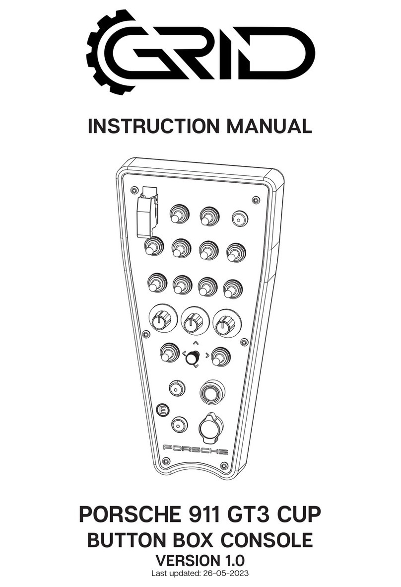 Grid PORSCHE 911 GT3 CUP instruction manual