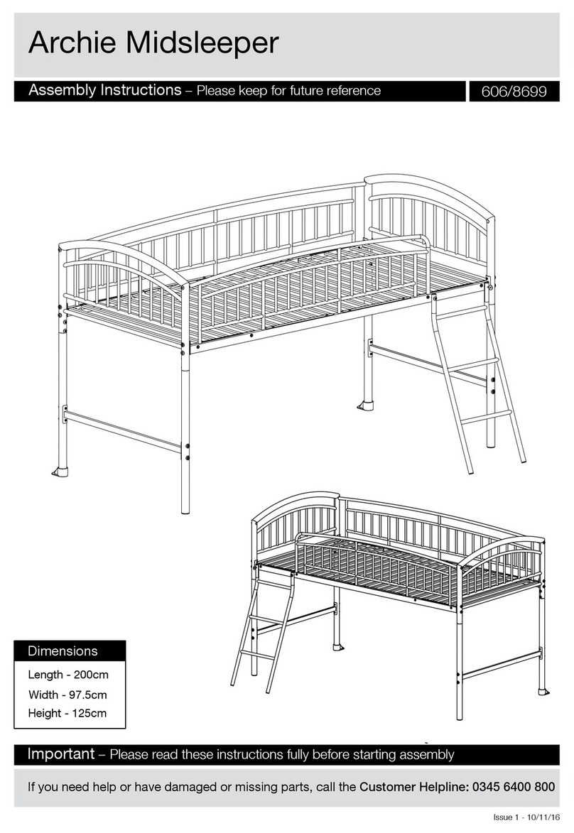Justwise Archie 606/8699 Assembly instructions