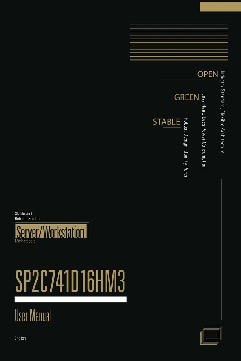ASROCK SP2C741D16HM3 User manual