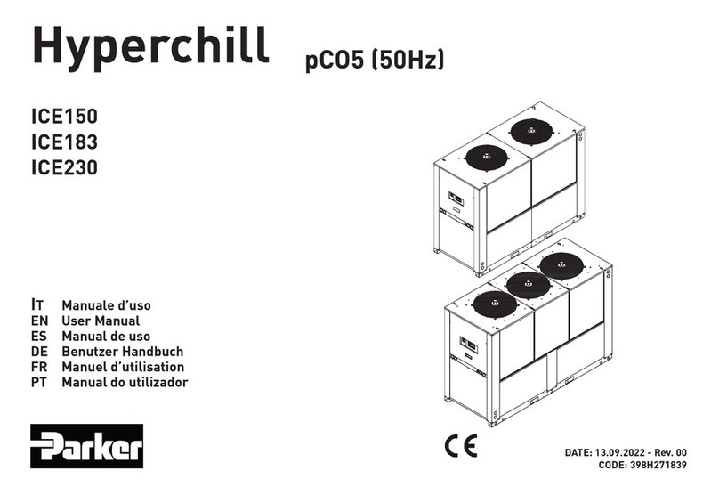 Parker Hyperchill ICE150 user manual