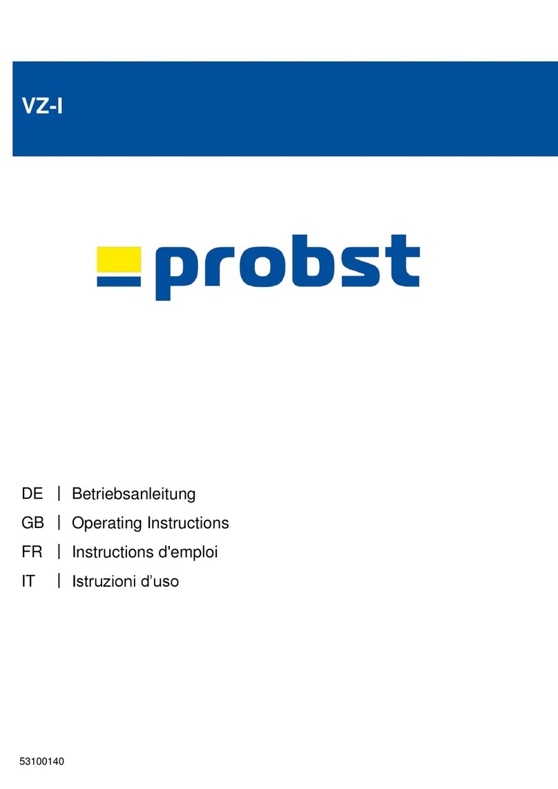 probst VZ-I User manual