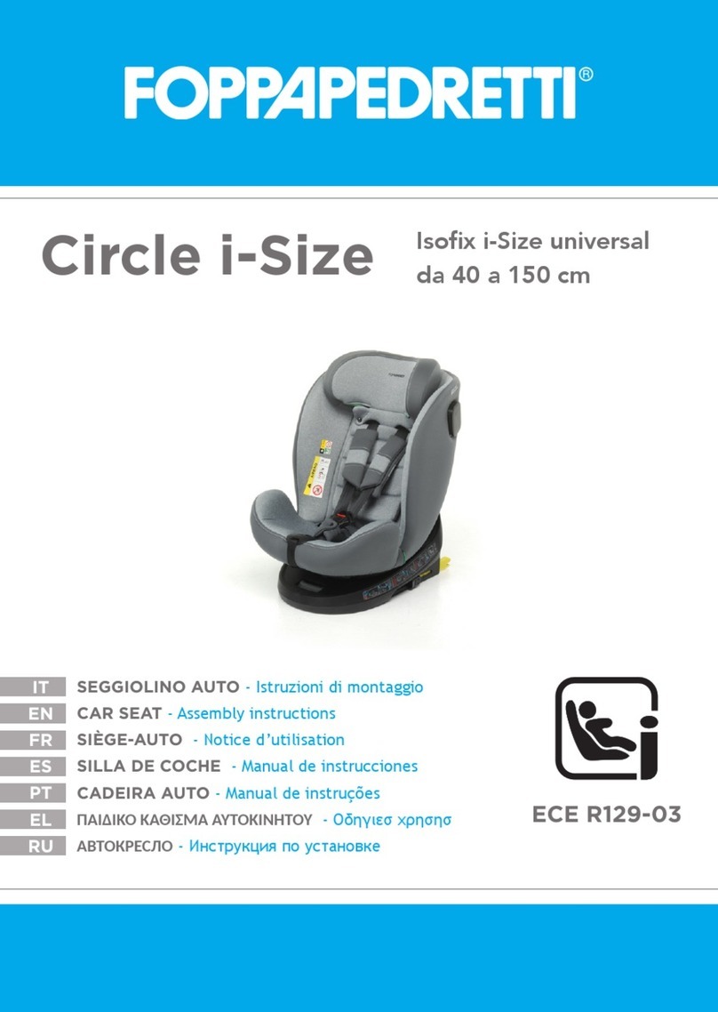 Foppapedretti Circle i-Size User manual Foppapedretti Circle i-Size User manual