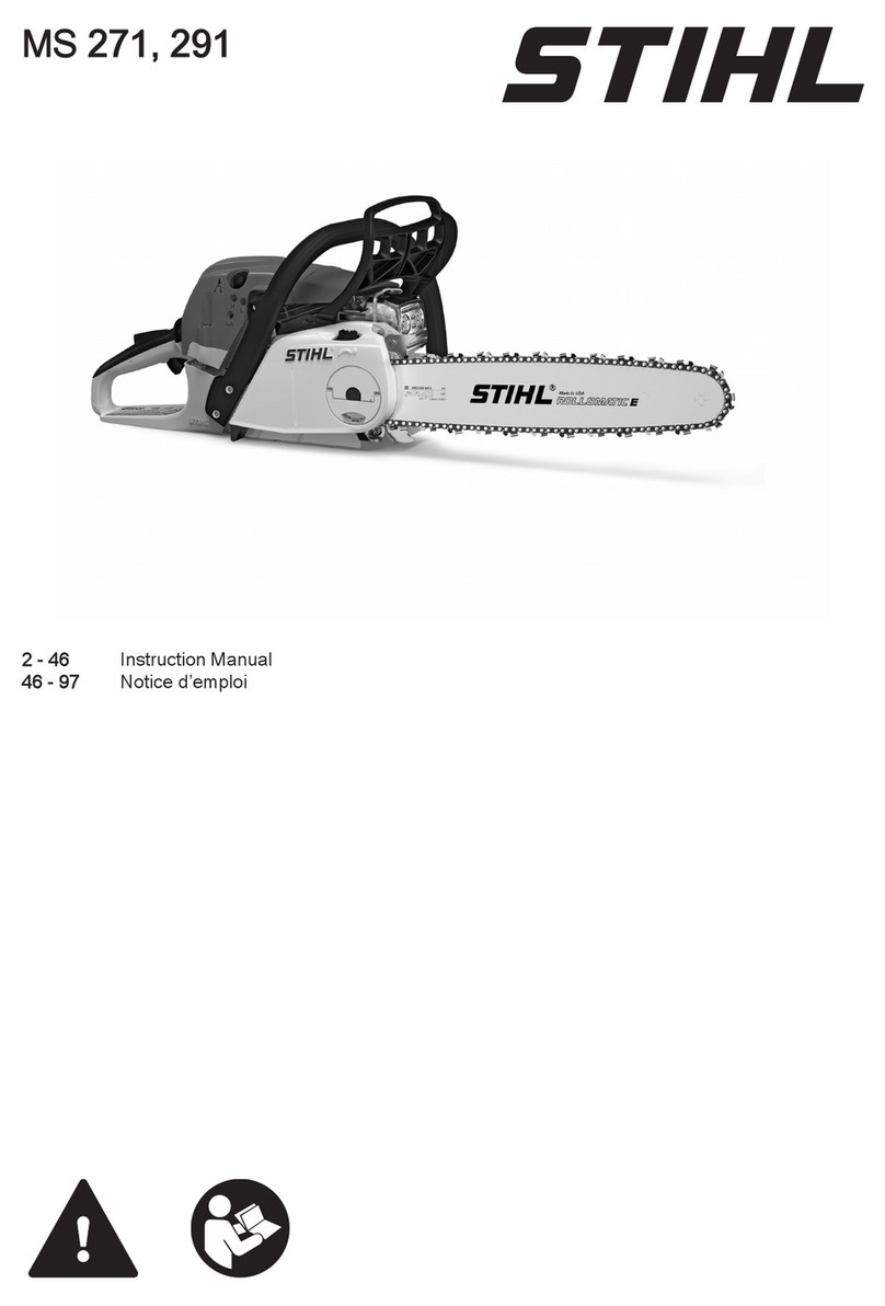 Stihl MS 271 instruction manual