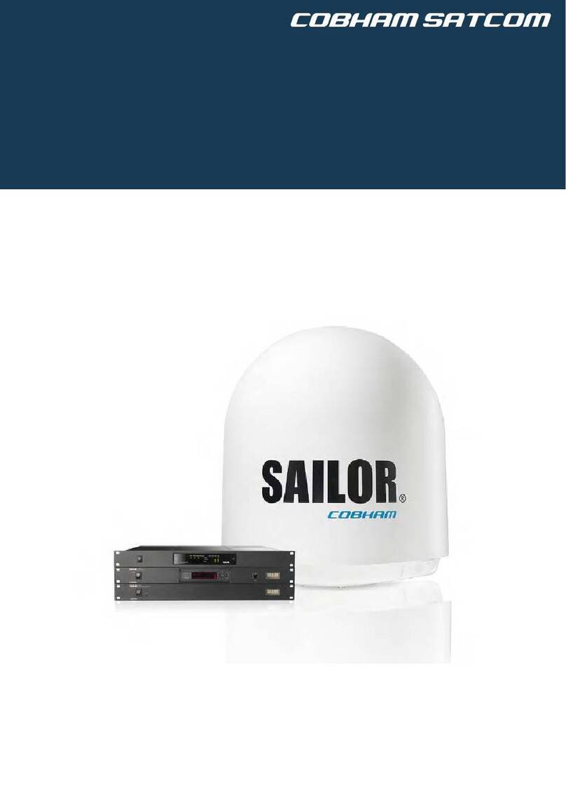 COBHAM SAILOR XTR GX-R2 User manual