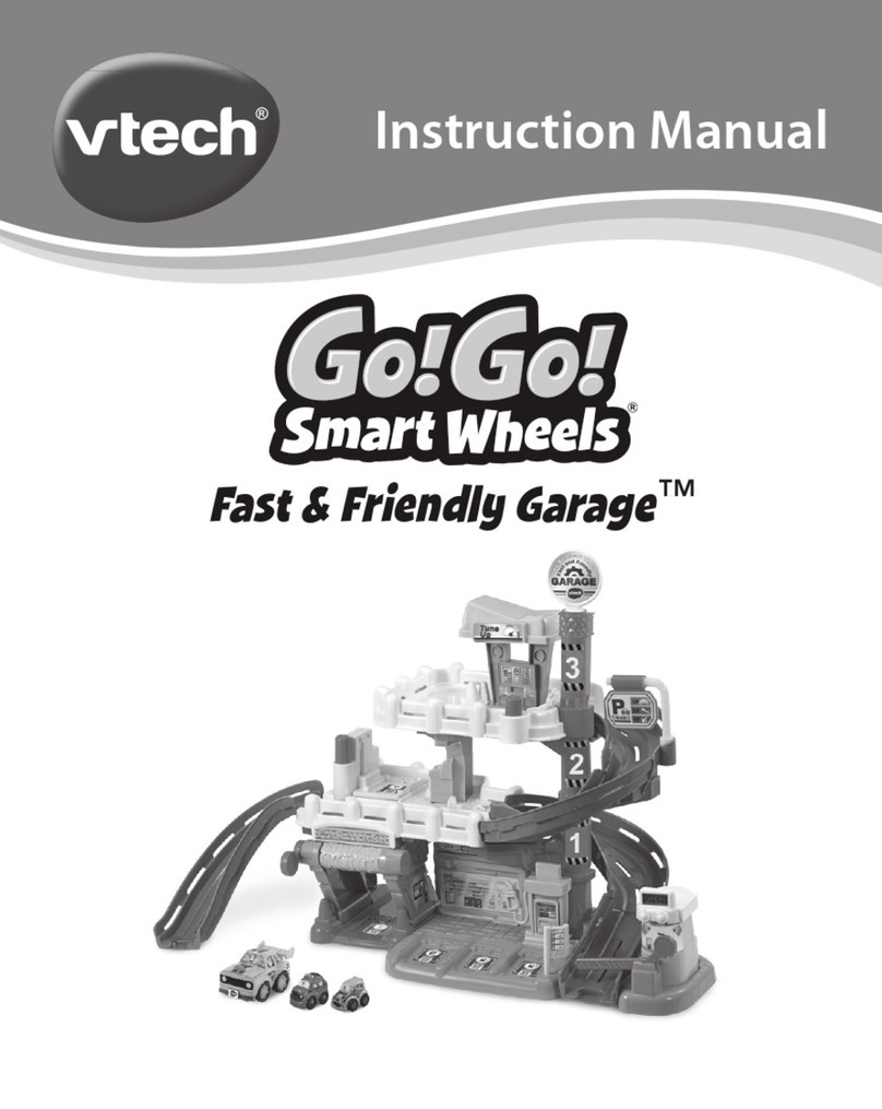 V-tech Go! Go! Smart Wheels Fast & Friendly Garage instruction manual