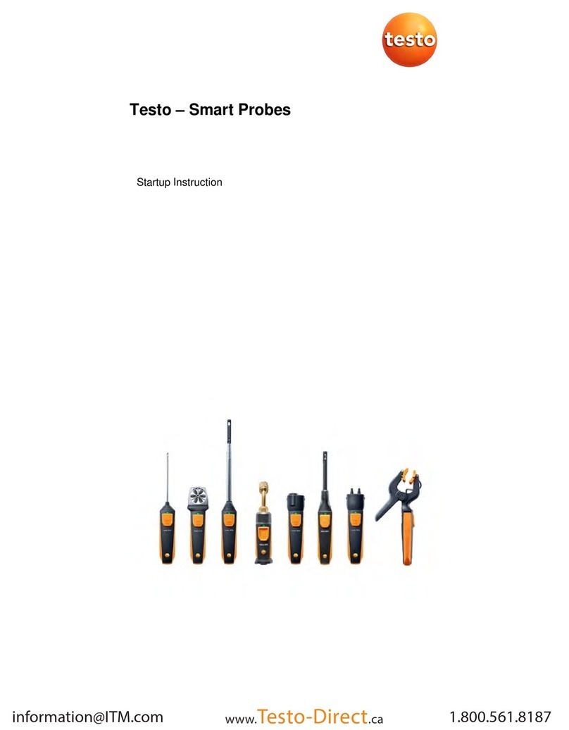 TESTO Smart Probes 510i Startup instruction
