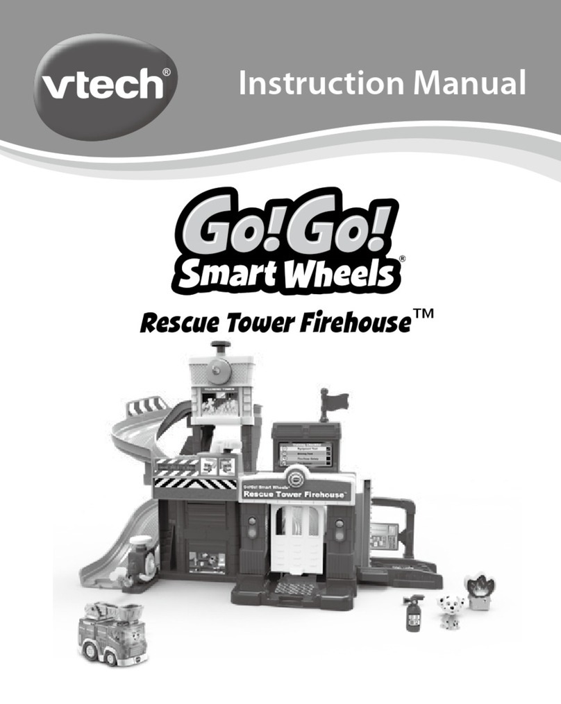 V-tech Go! Go! Smart Wheels Rescue Tower Firehouse User manual