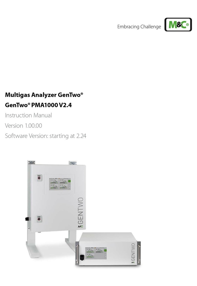M&C GenTwo PMA1000V2.4 instruction manual
