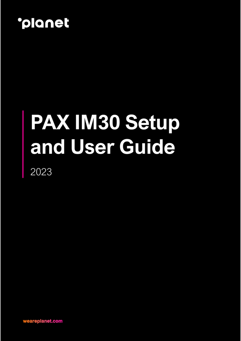 Planet PAX IM30 Setup and user guide
