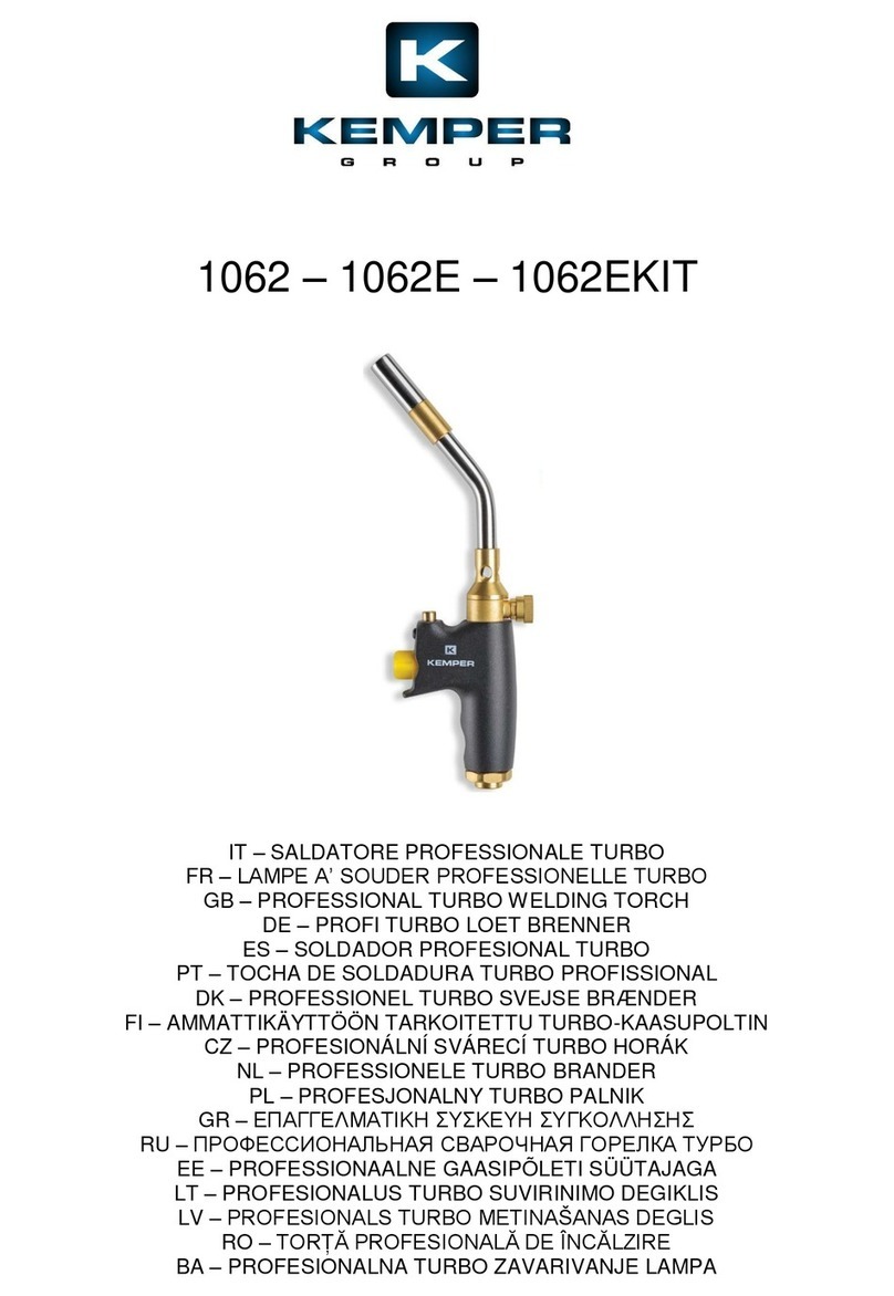 Kemper 1062 User manual