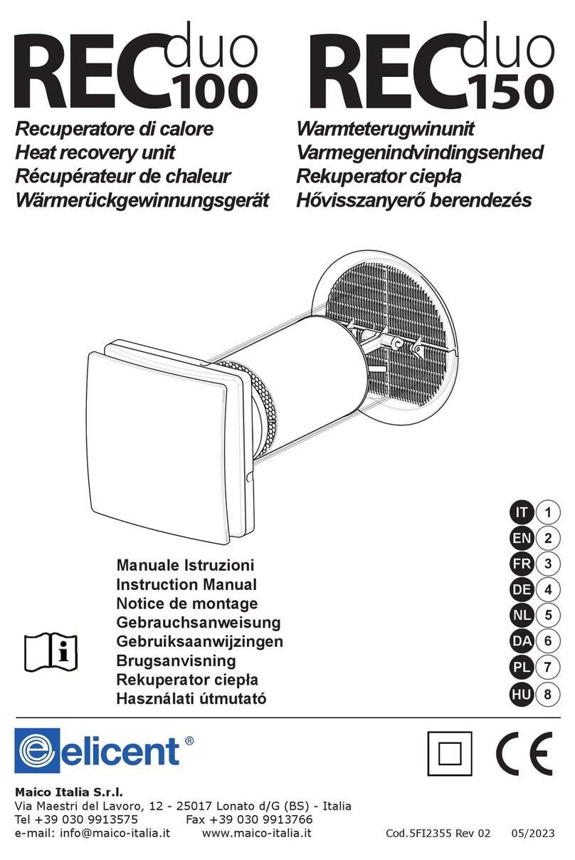 Elicent REC duo 100 instruction manual Elicent REC duo 100 instruction manual