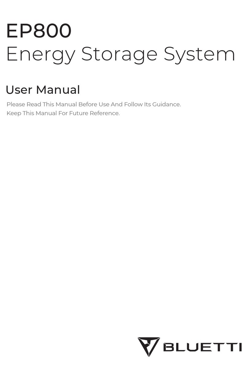 Bluetti EP800 User manual
