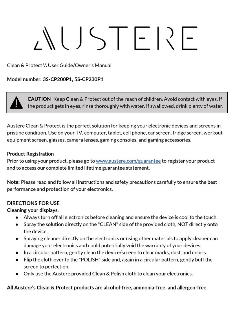 Austere 3S-CP200P1 user guide